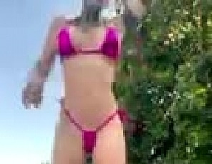 Purple-Bikini-video